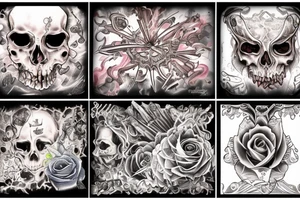 beauty within chaos tattoo idea