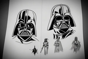 darth vader tattoo idea