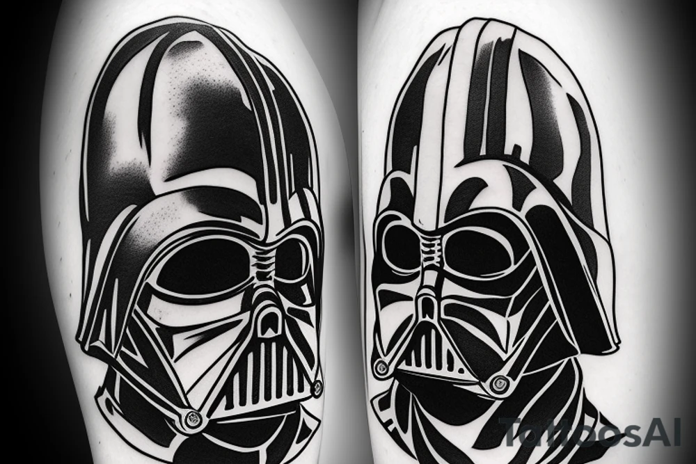 darth vader tattoo idea