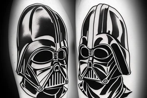darth vader tattoo idea