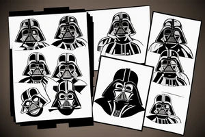 darth vader tattoo idea
