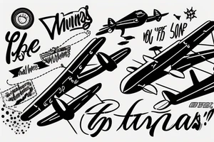 When everything seems to be going against you, remember airplanes take off against the wind tattoo idea