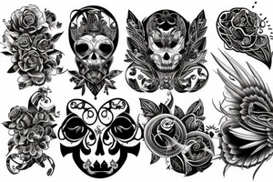 beauiful fly tattoo idea