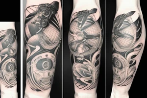 beautiful fly tattoo idea
