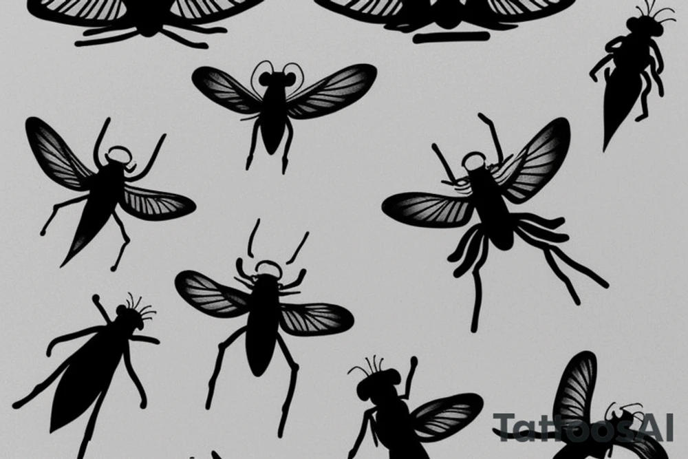 beautiful fly tattoo idea