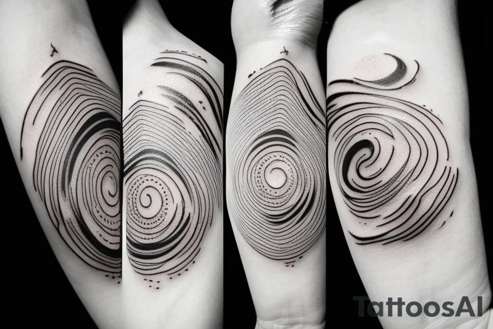 galaxy tattoo idea