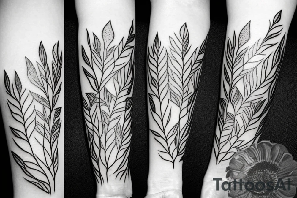 eywa, flowers, plants, trees, botanical, fine line tattoo idea