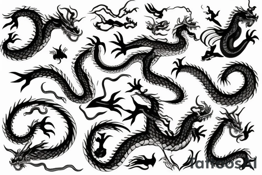 the dragon tattoo idea