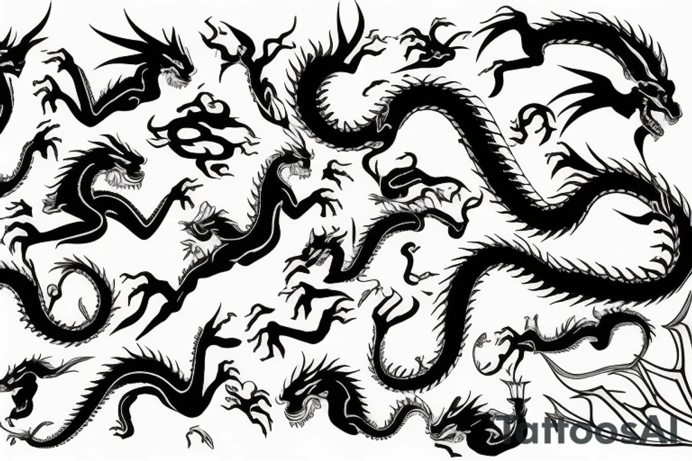 the dragon tattoo idea