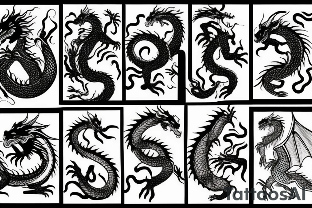the dragon tattoo idea