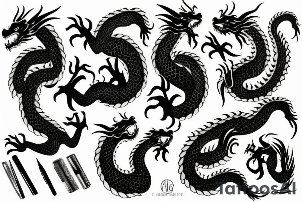 the dragon tattoo idea