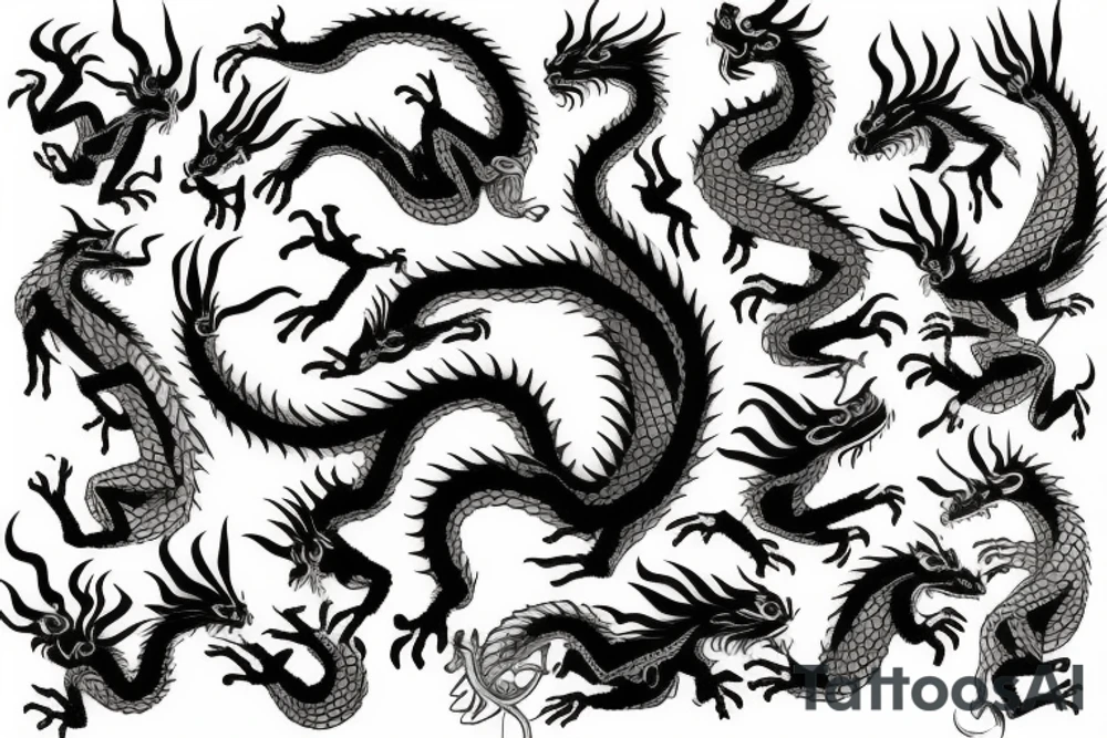 the dragon tattoo idea