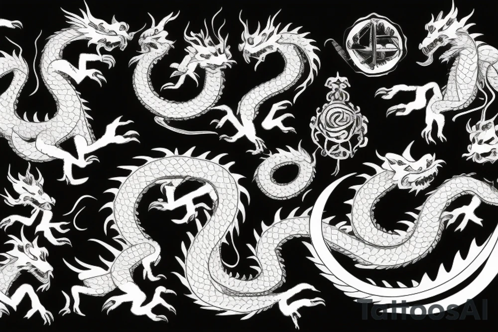 the dragon tattoo idea