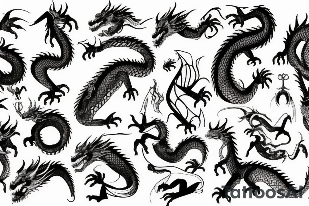 the dragon tattoo idea