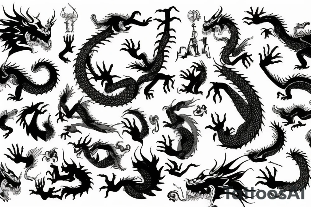 the dragon tattoo idea