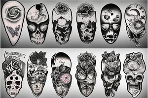Pain and growth tattoo idea