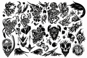 Gewitter tattoo idea