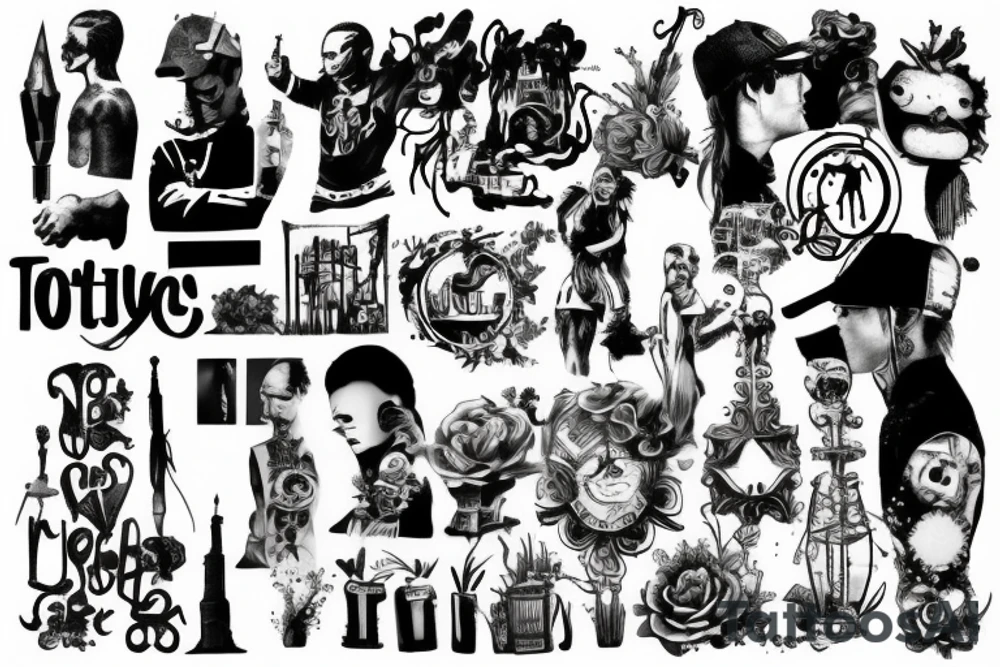 Gewitter tattoo idea