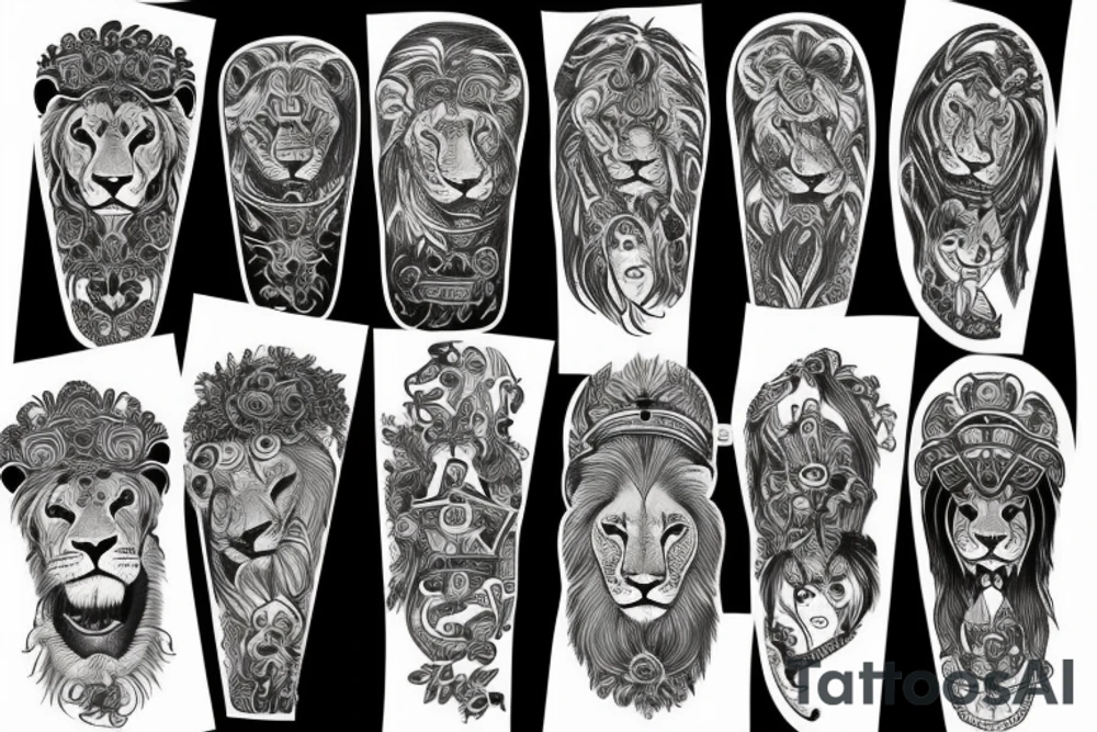 Family, Lion tattoo idea