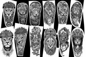 Family, Lion tattoo idea