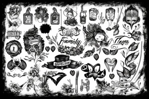 Family, Strong tattoo idea