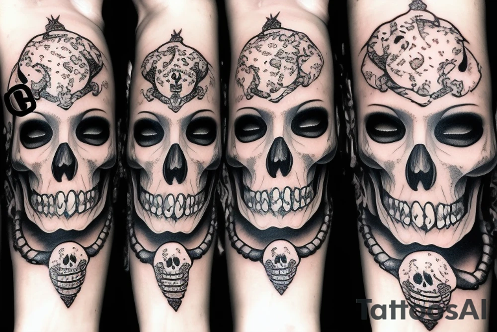 beautiful girls face, diamond background, skulls, snakes tattoo idea beautiful girls face, diamond background, skulls, snakes tattoo idea