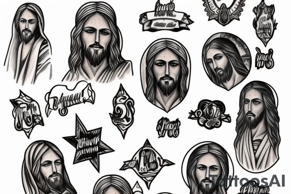 Jesus tattoo idea