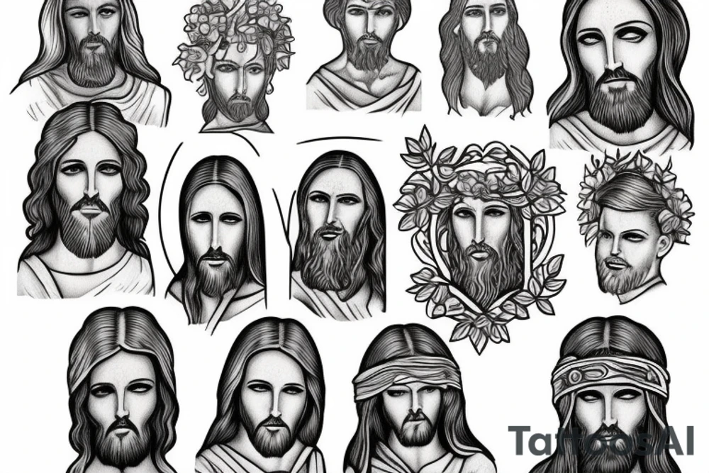 Jesus tattoo idea
