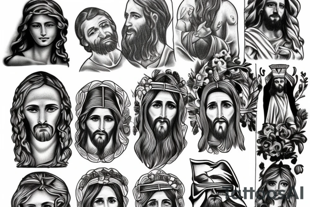 Jesus tattoo idea