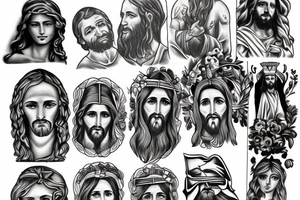 Jesus tattoo idea