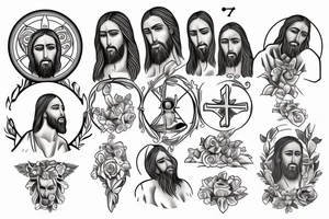 Jesus tattoo idea