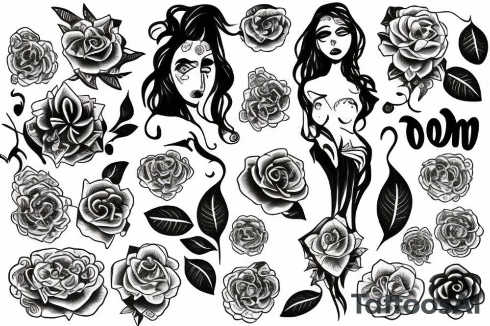 Presence of mom tattoo idea