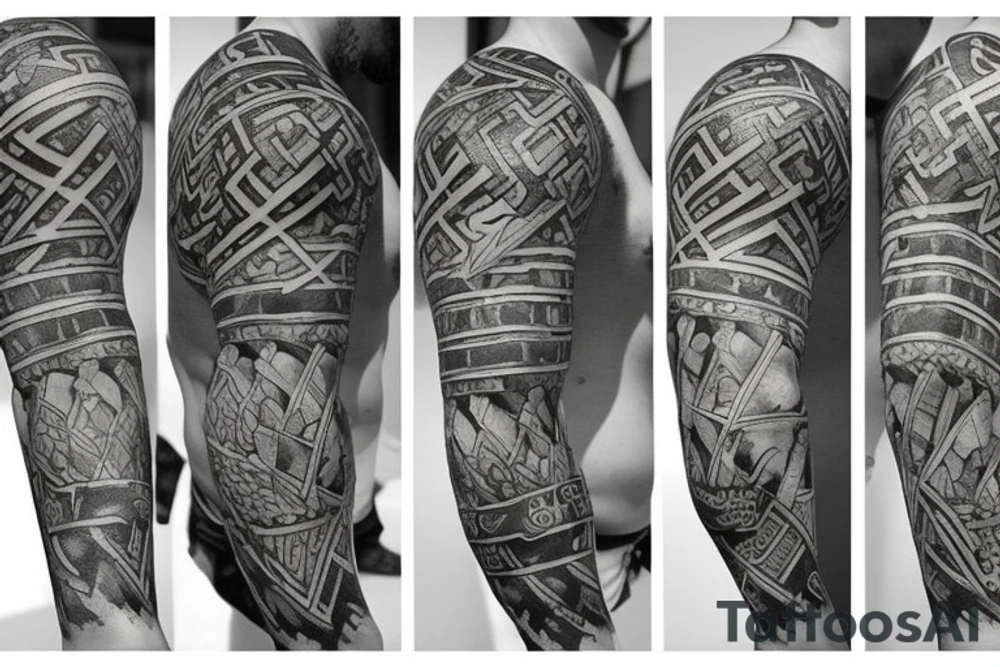 atlas greek tattoo idea