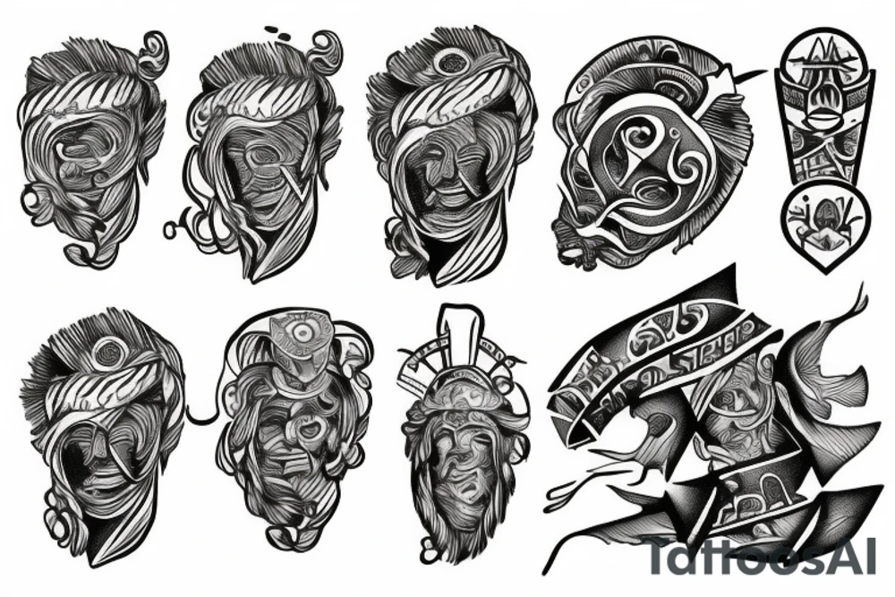 atlas greek tattoo idea