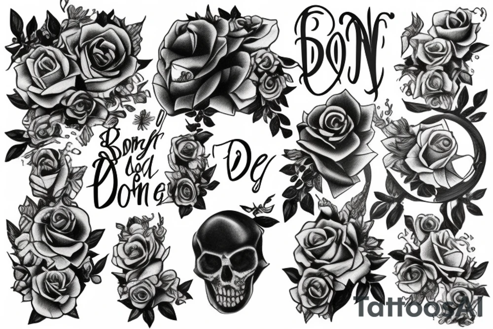 Born to die tattoo idea