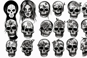 Born to die tattoo idea