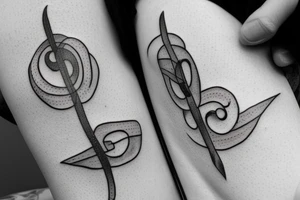 a semi-colon tattoo tattoo idea