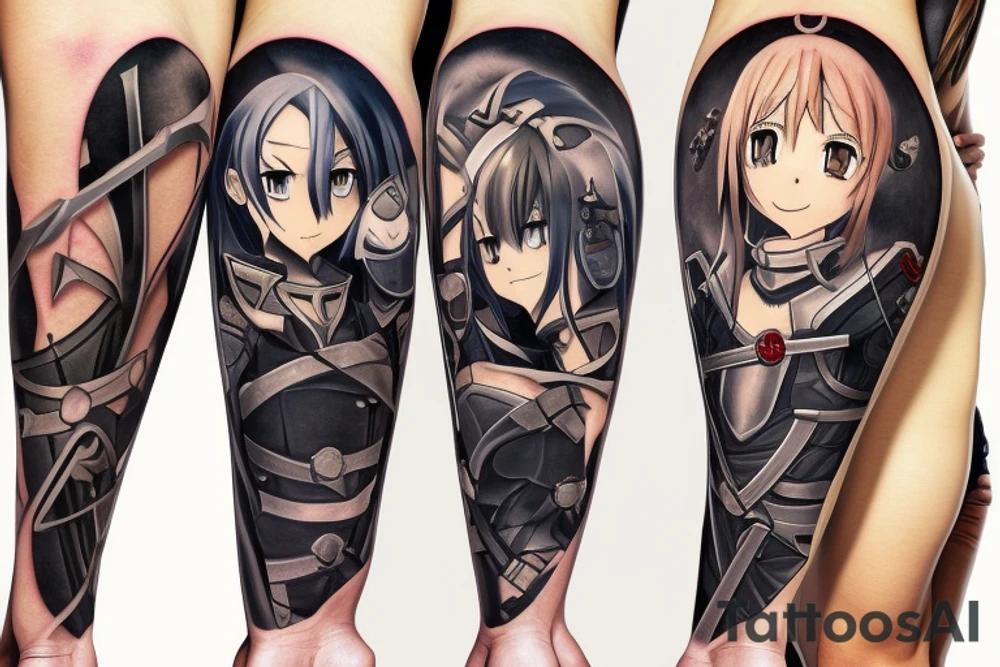 Sword Art Online tattoo idea