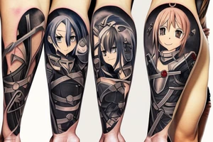 Sword Art Online tattoo idea