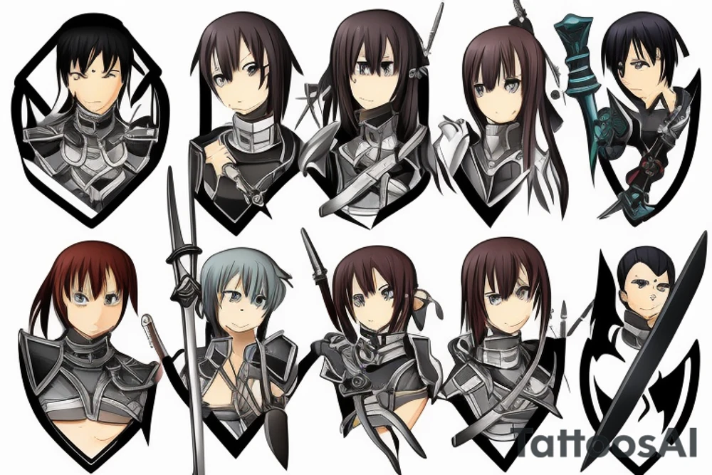 Sword Art Online tattoo idea