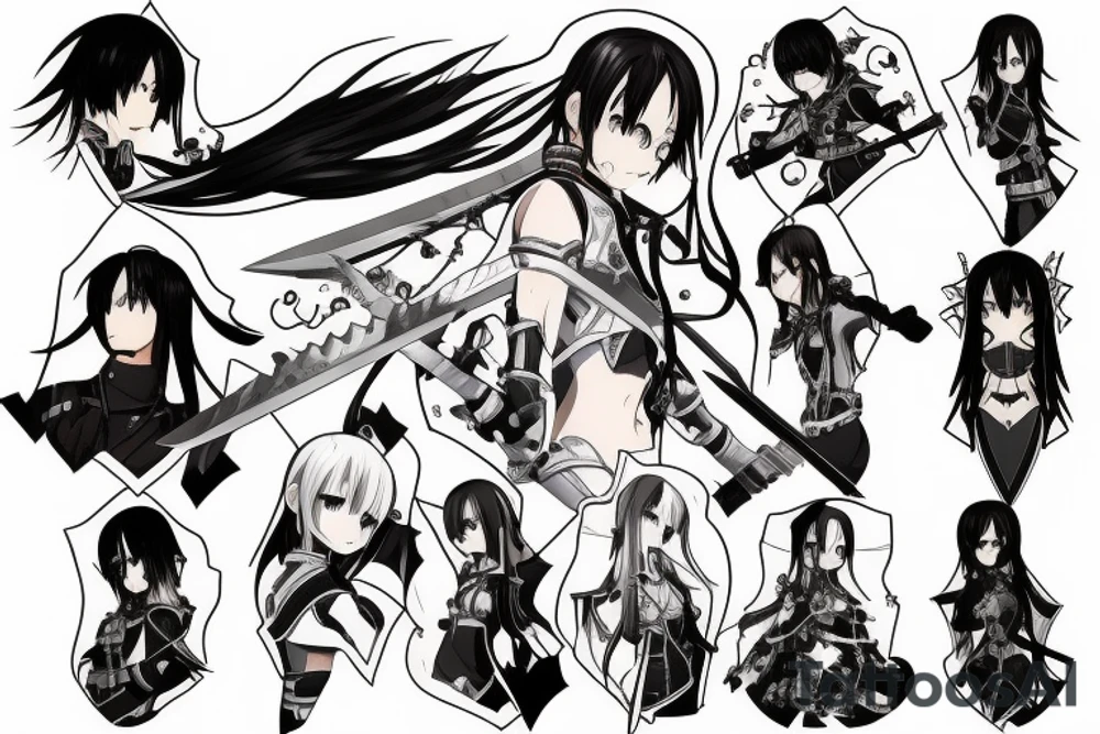 Sword Art Online tattoo idea