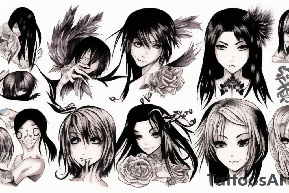 Anime tattoo idea