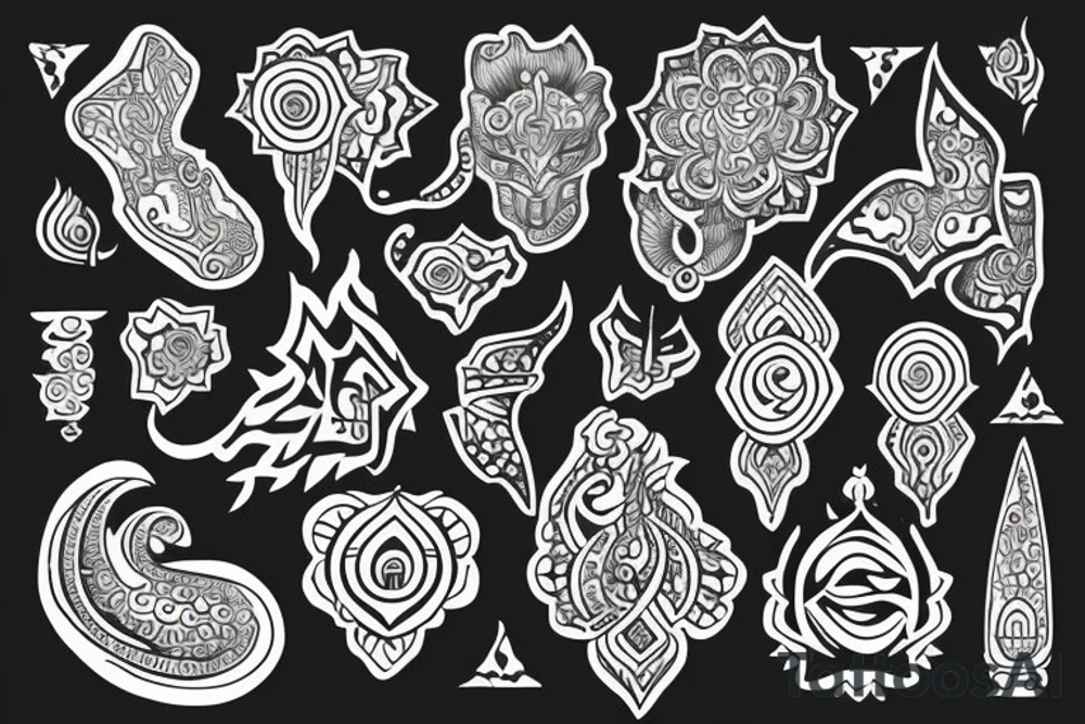 ॐ नमः नारायणाय' tattoo idea