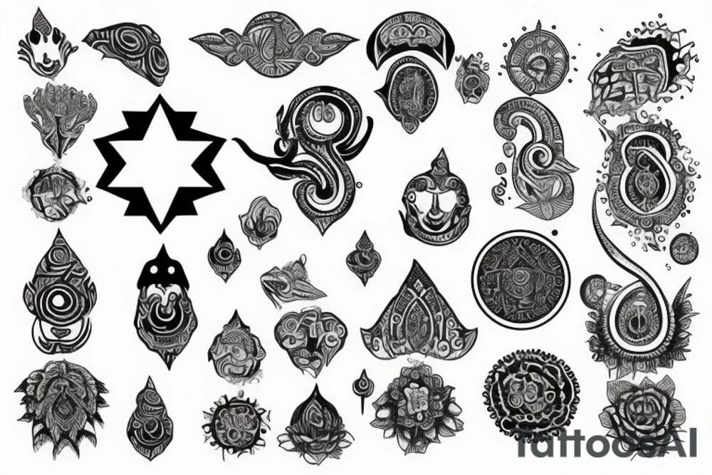 ॐ नमः नारायणाय' tattoo idea
