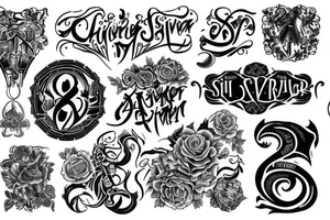 The word Svilar tattoo idea