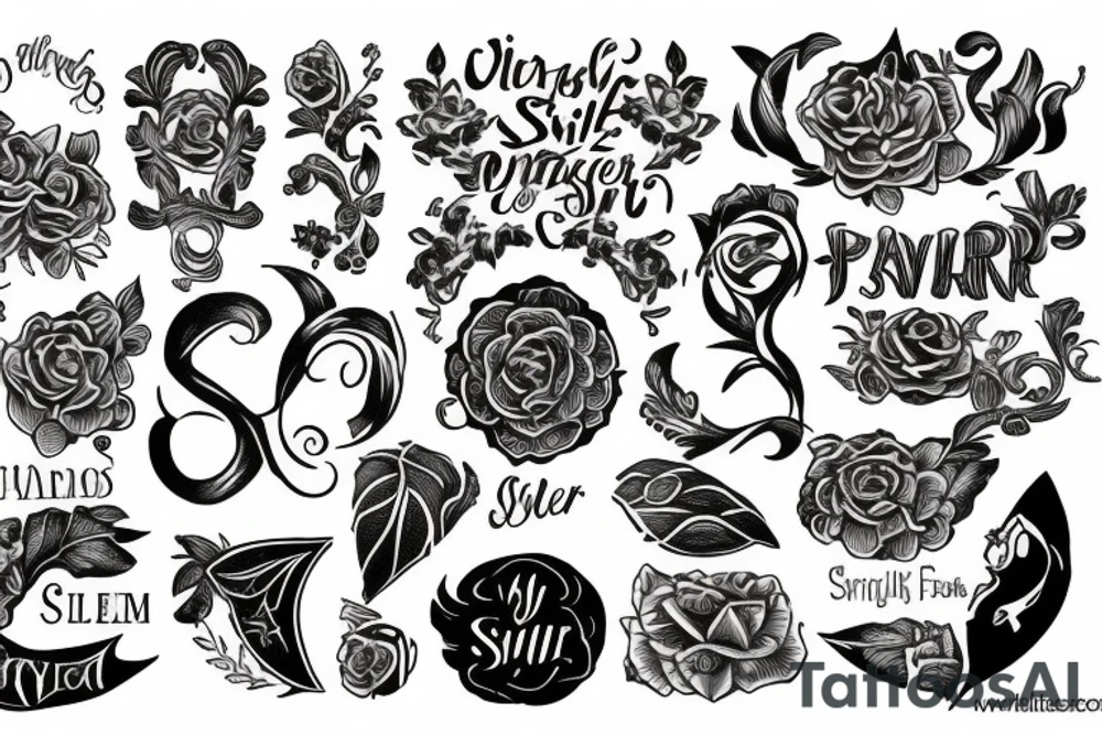 The word Svilar tattoo idea