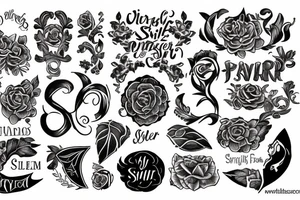 The word Svilar tattoo idea