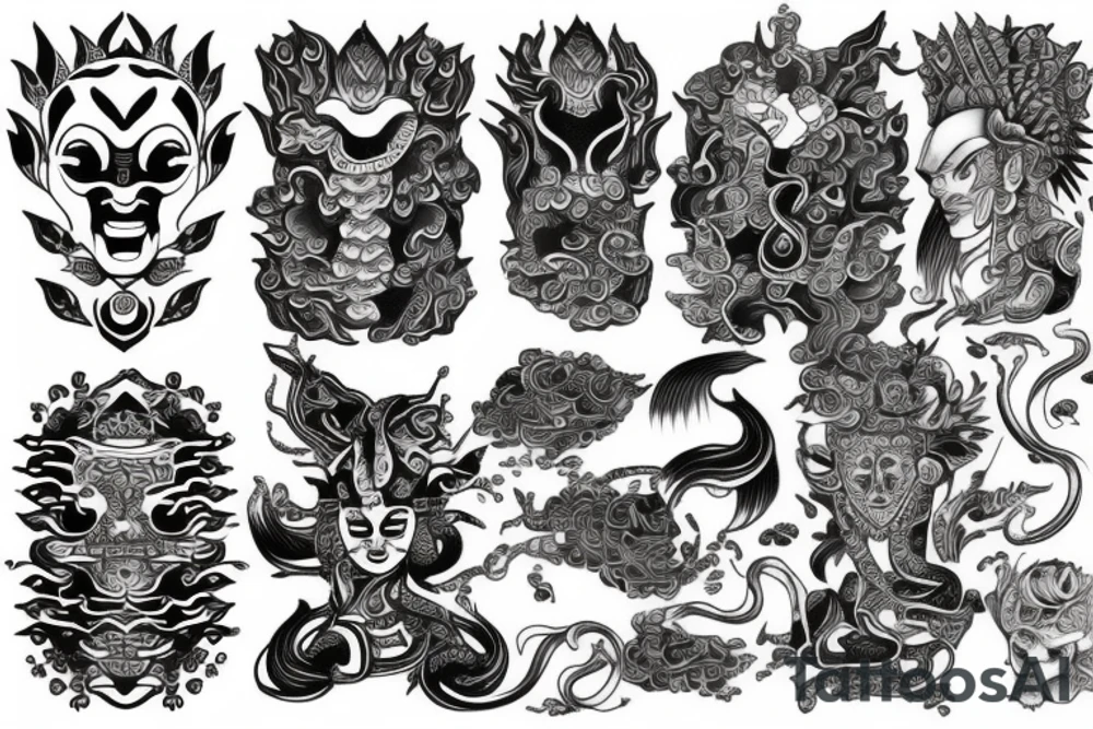 Dharmasakti tattoo idea