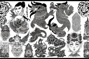 Dharmasakti tattoo idea