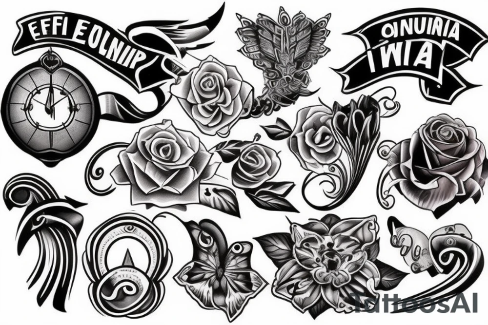 eternal relationship tattoo idea